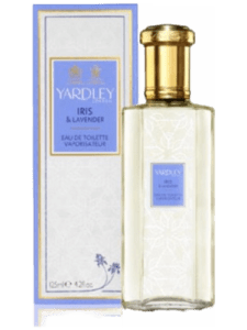 Iris and Lavender by Yardley Type