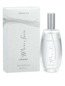 Sheer White Satin by Yardley Type